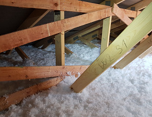 Zateplení dřevostavby